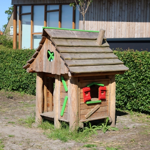 Speelhuisje robinia - Ried