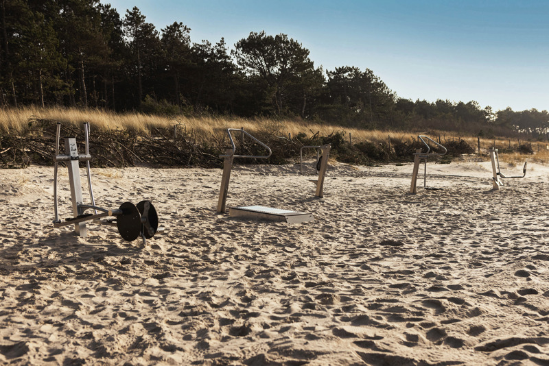 Sport en fitness toestellen