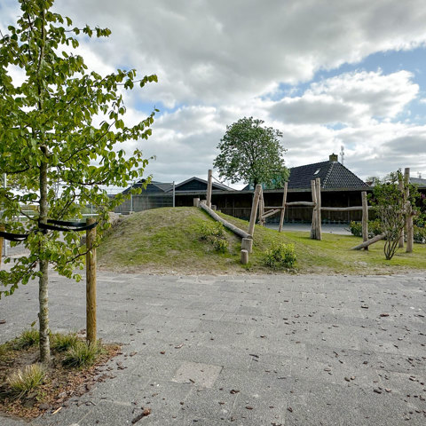 Beweegparcours Robinia Groen Schoolplein Bakker Speeltoestellen