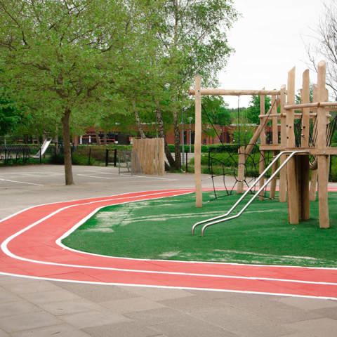 Hardloopbaan Schoolplein 2