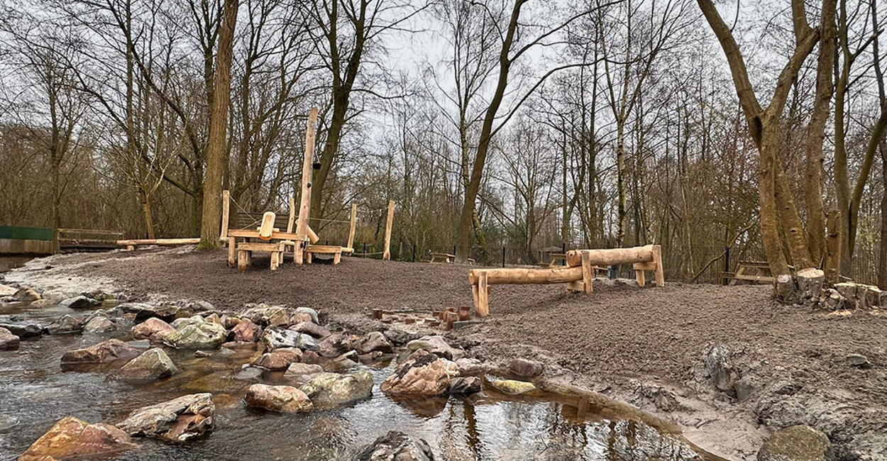 Spelen in een natuurlijke setting!