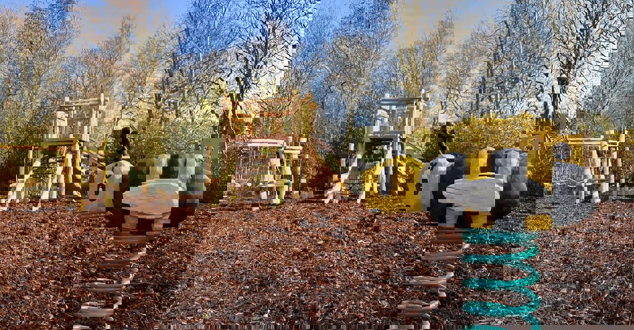 Speelplek op de camping!