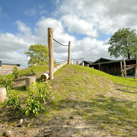 Beweegparcours Robinia Bakker Speeltoestellen