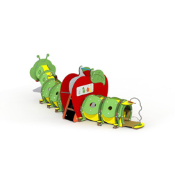 De rups en de appel (lange + kunststof glijbaan versie)