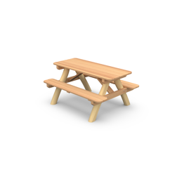 Robinia kinderpicknicktafel 1,2 m