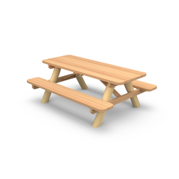 Robinia kinderpicknicktafel 2 m