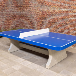 Pingpongtafel Afgerond Blauw