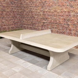 Pingpongtafel Afgerond Naturel beton