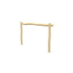 Houten voetbaldoel (Robinia)