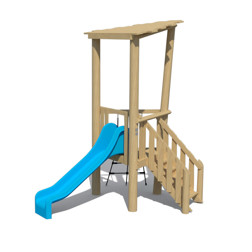 Glijbaantoren Camelia blauw