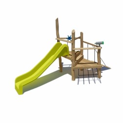Glijbaantoren Sering geel