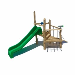 Glijbaantoren Sering groen