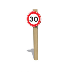 Verkeersbord maximaal 30 km/h