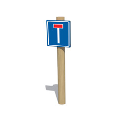Verkeersbord doodlopend