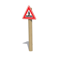 Verkeersbord zebrapad (1)