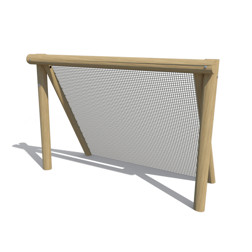 Voetbaldoel 3,0 x 2,0 m incl. net