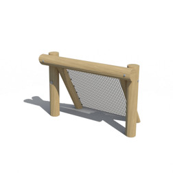 Voetbaldoel 1,5 x 1,0 m incl. net